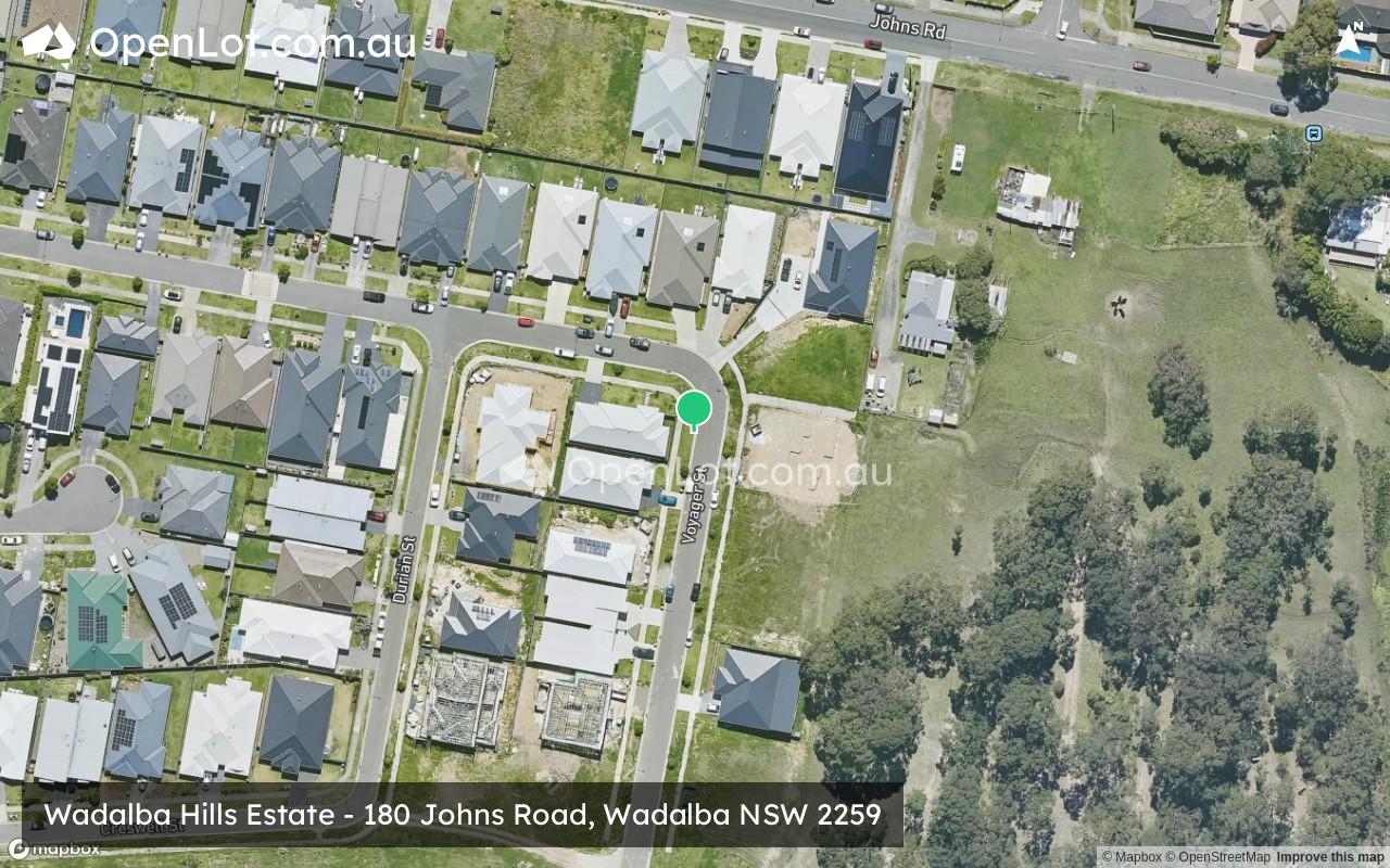 Satellite image for Wadalba Hills Estate - 180 Johns Road, Wadalba NSW 2259