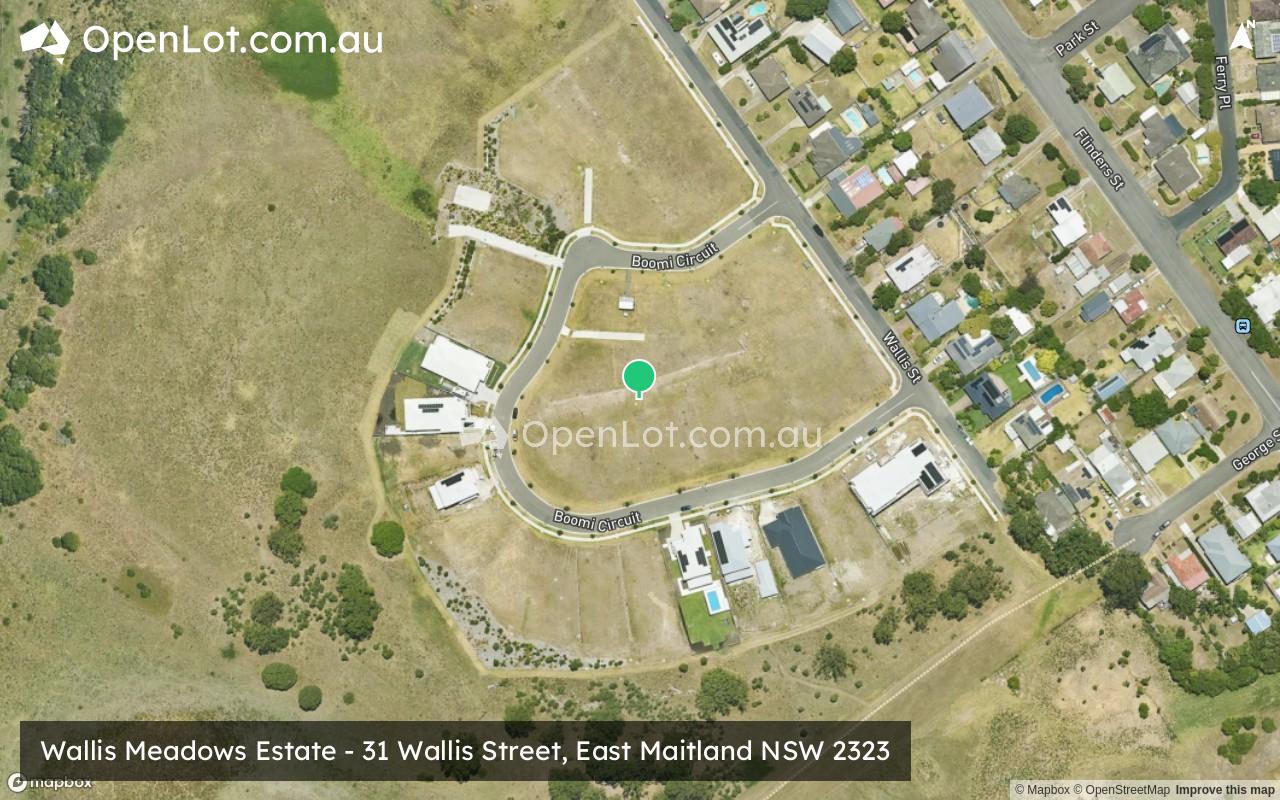 Satellite image for Wallis Meadows Estate - 31 Wallis Street, East Maitland NSW 2323