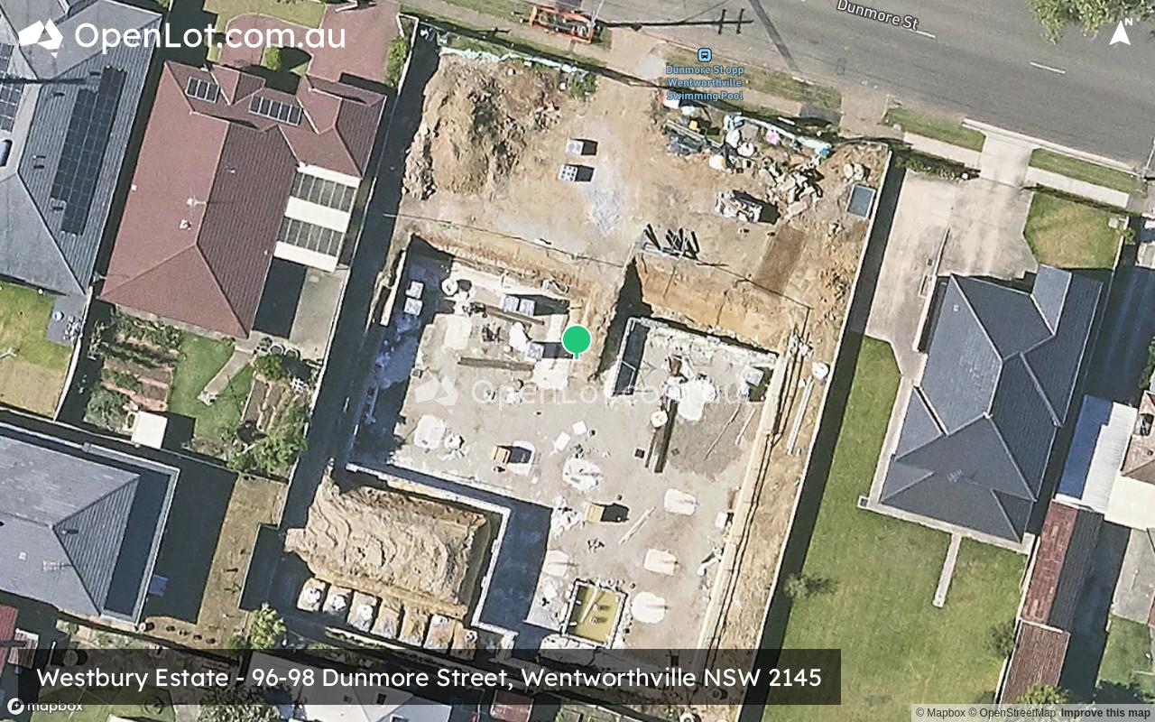 Satellite image for Westbury Estate - 96-98 Dunmore Street, Wentworthville NSW 2145
