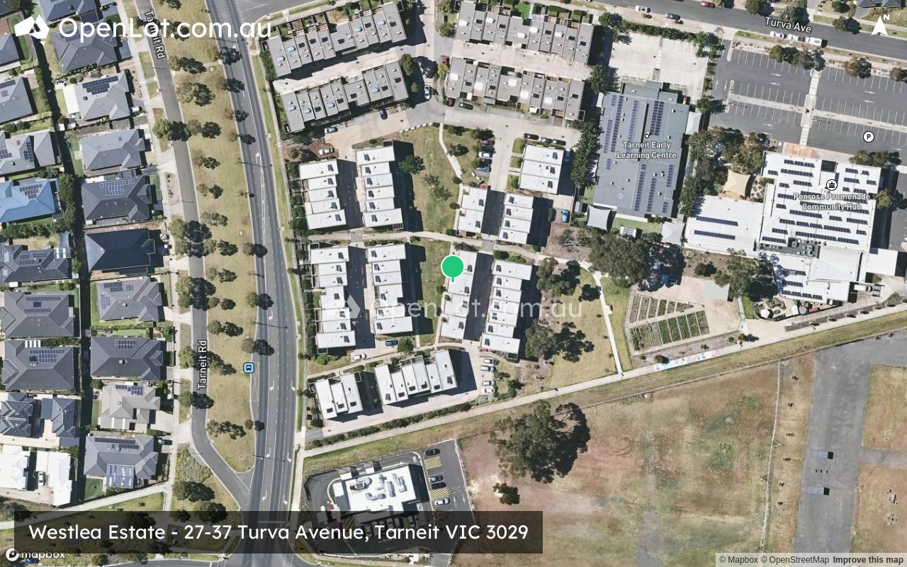 Satellite image for Westlea Estate - 27-37 Turva Avenue, Tarneit VIC 3029