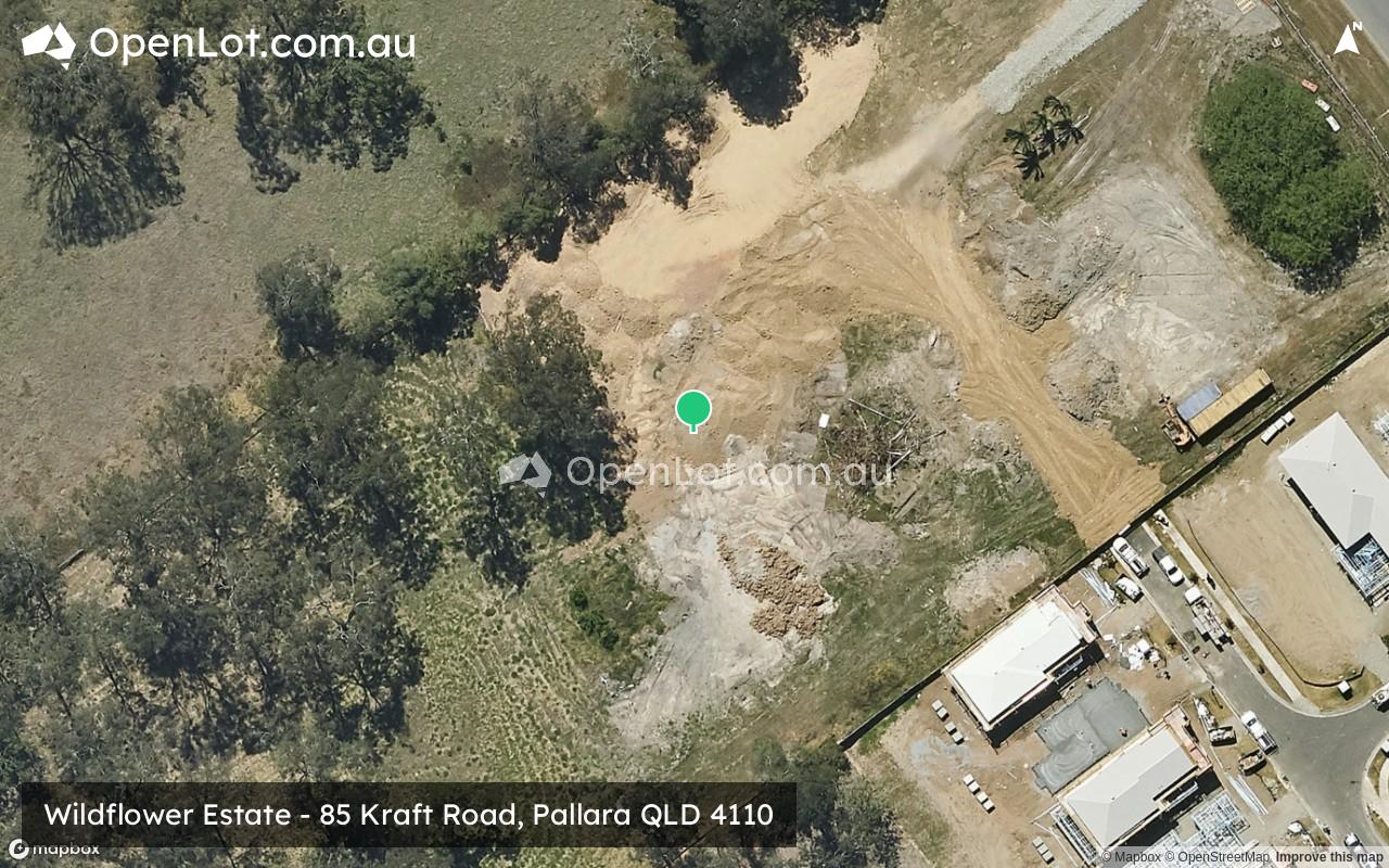 Satellite image for 85 Kraft Road, Pallara QLD 4110