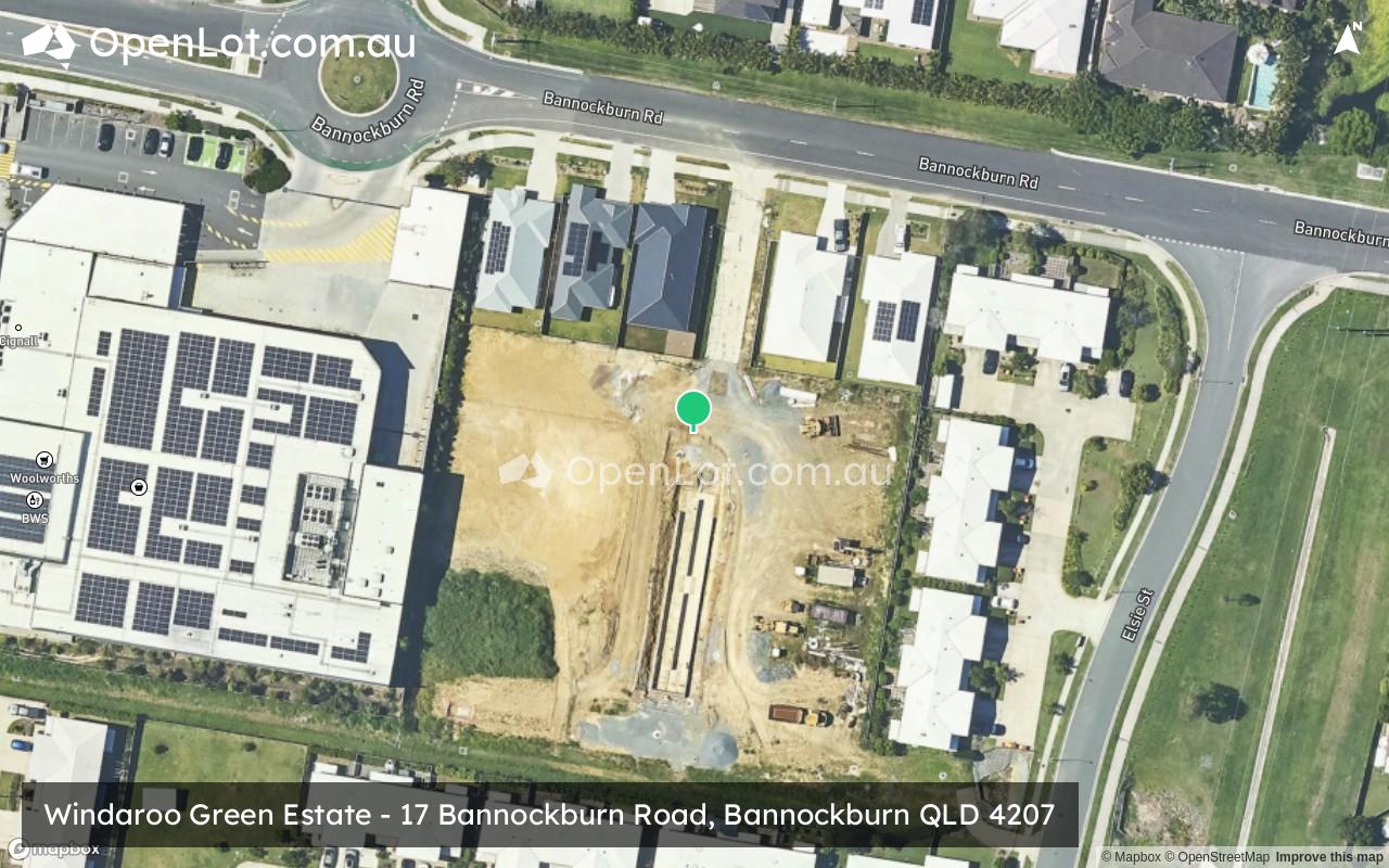 Satellite image for Windaroo Green Estate - 17 Bannockburn Road, Bannockburn QLD 4207