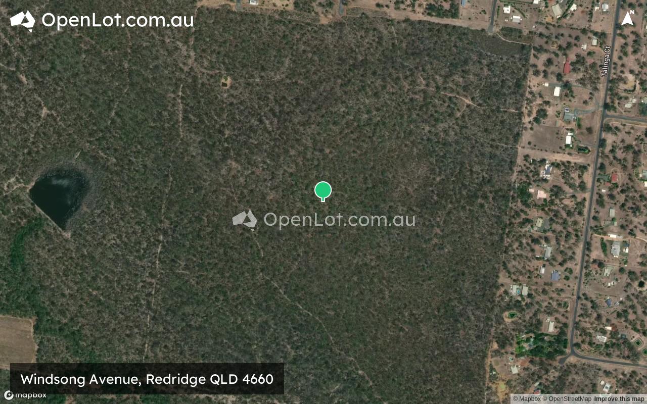 Satellite image for Windsong Avenue, Redridge QLD 4660