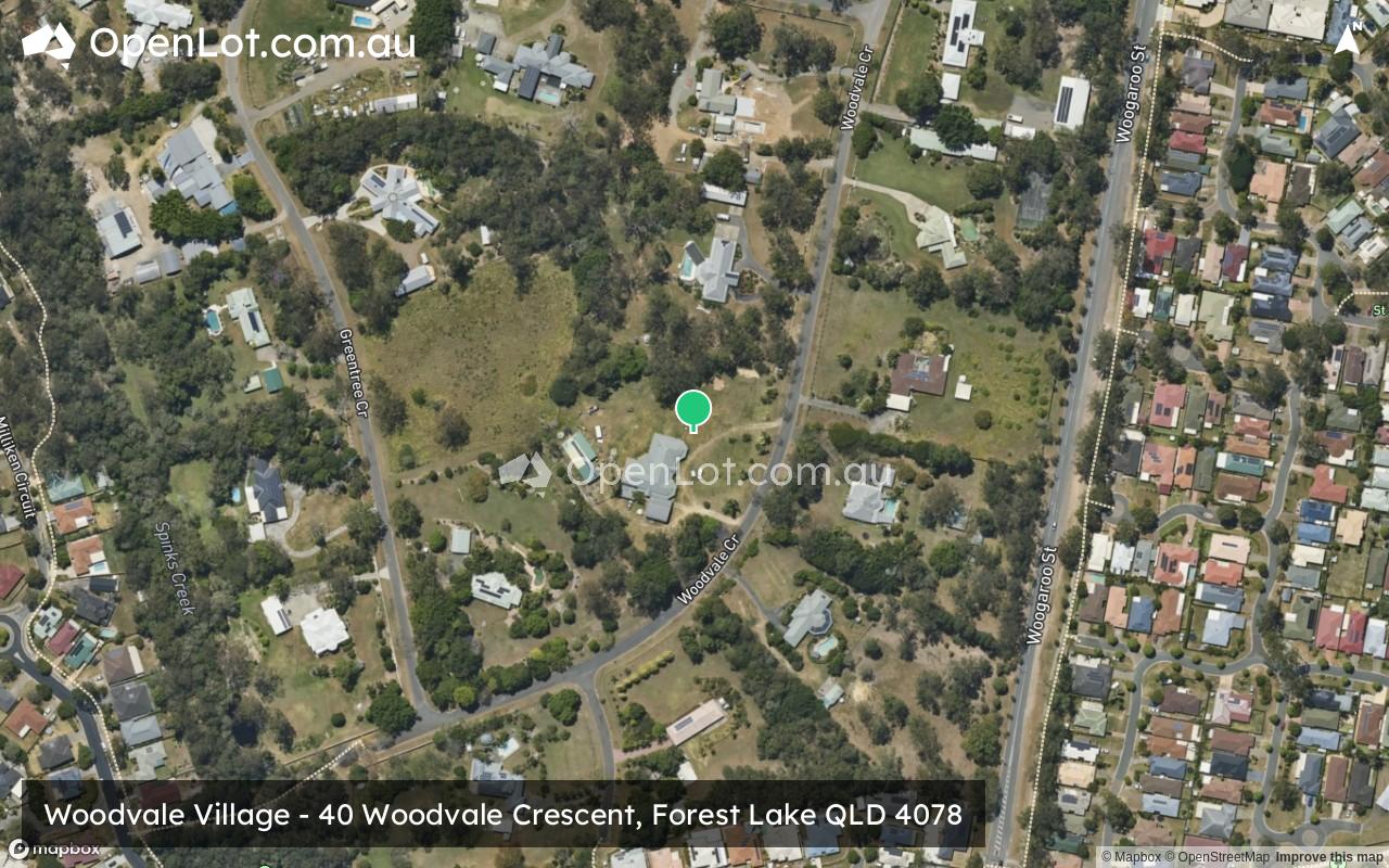 Satellite image for Woodvale Village - 40 Woodvale Crescent, Forest Lake QLD 4078