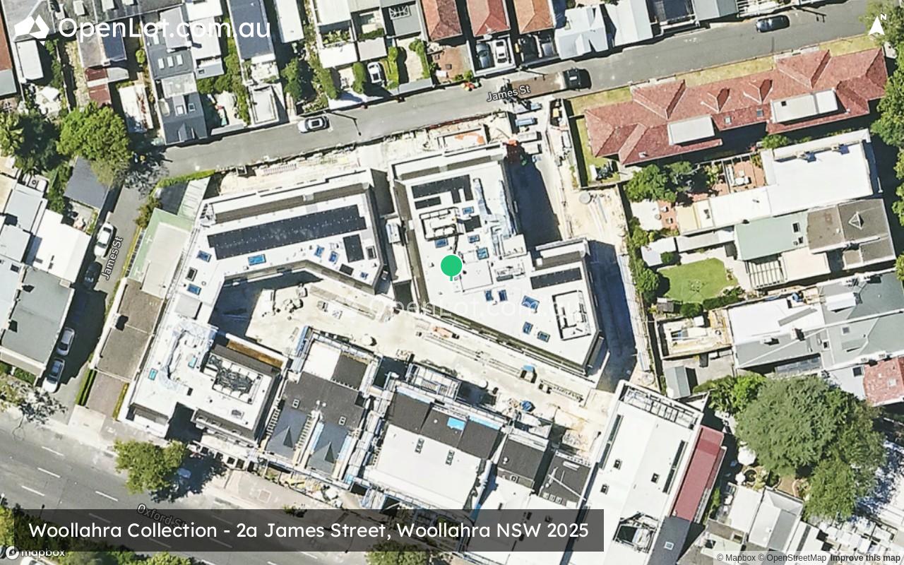 Satellite image for Woollahra Collection - 2a James Street, Woollahra NSW 2025
