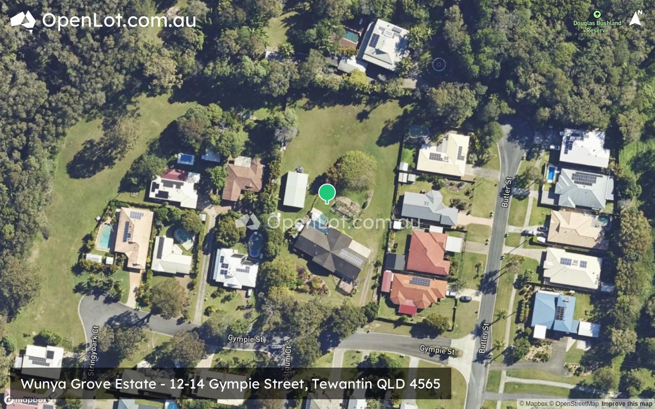 Satellite image for Wunya Grove Estate - 12-14 Gympie Street, Tewantin QLD 4565