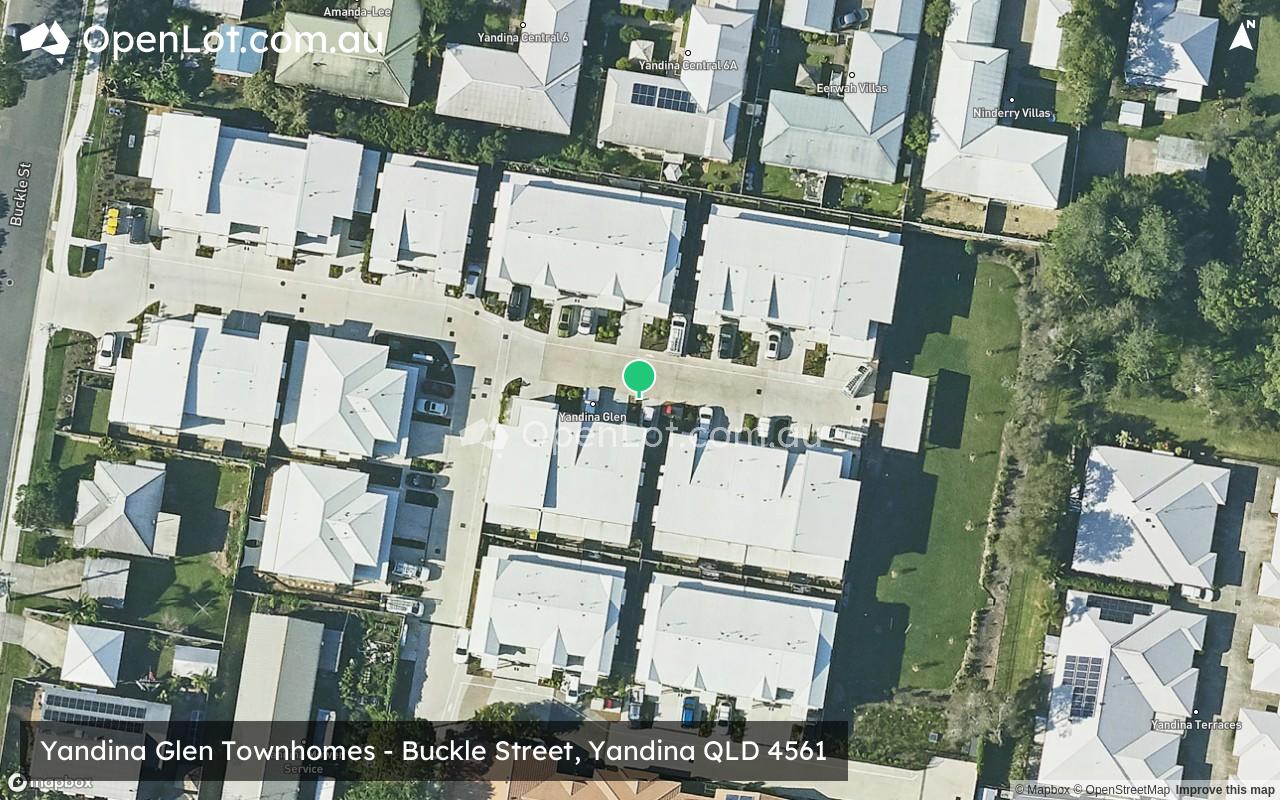 Satellite image for Yandina Glen Townhomes - Buckle Street, Yandina QLD 4561
