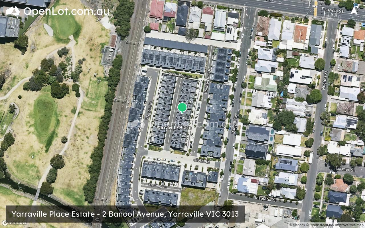 Satellite image for Yarraville Place Estate - 2 Banool Avenue, Yarraville VIC 3013