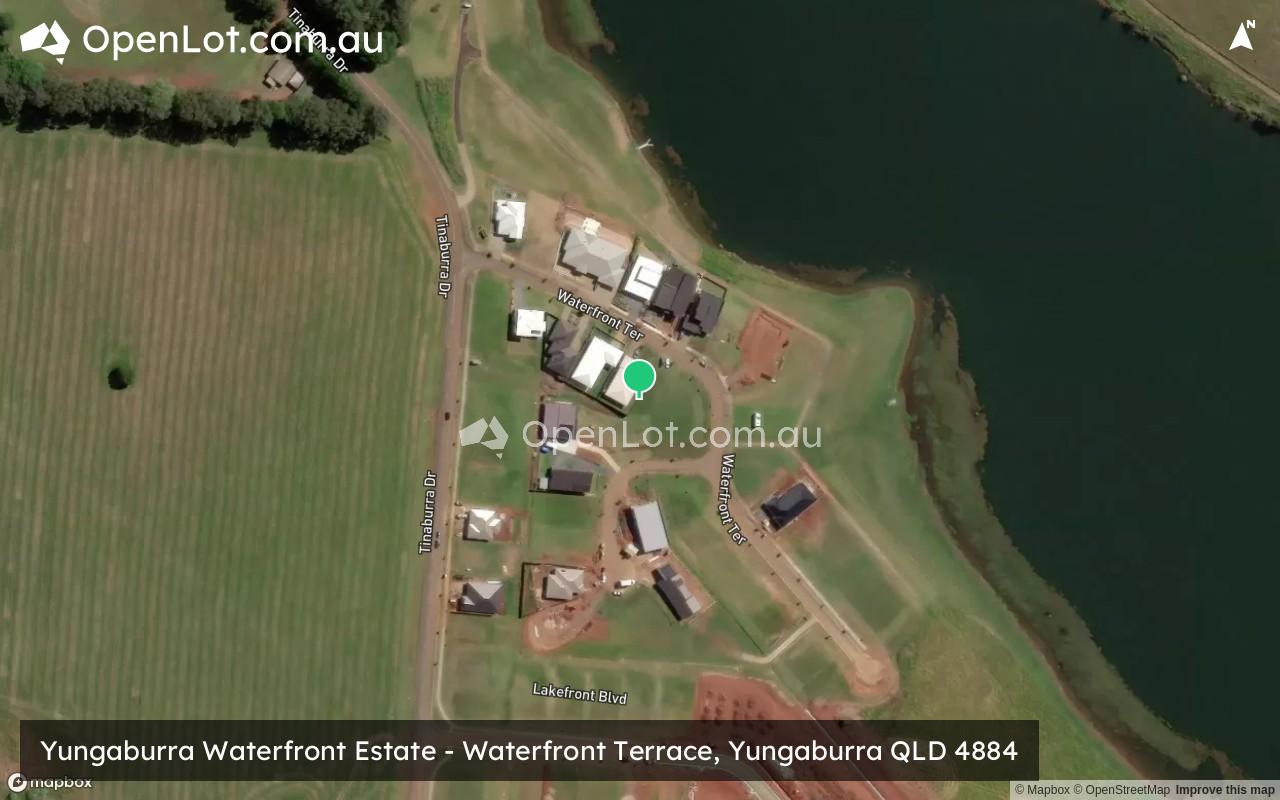 Satellite image for Yungaburra Waterfront Estate - Waterfront Terrace, Yungaburra QLD 4884