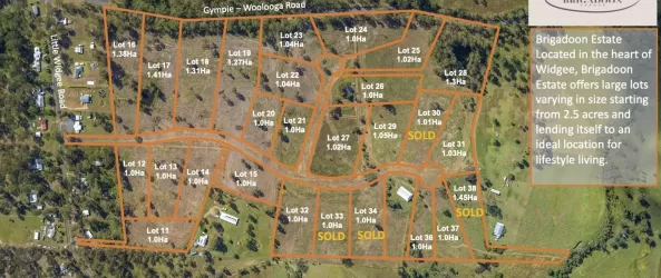 Brigadoon Estate - Wodonga Drive, Widgee QLD 4570 - Widgee