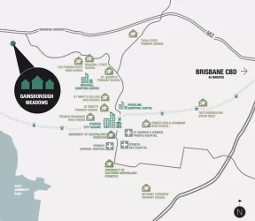 Gainsborough Meadows Estate - 7001 Diamantina Boulevard, Brassall QLD 4305 - Brassall QLD 4305