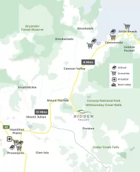 Hidden Valley Whitsunday Estate - 170 Rifle Range Road, Mount Marlow QLD 4800 - Mount Marlow