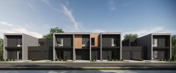 Icona Crescent Townhomes at Kinbrook - Corner English Street and Donnybrook Road, Donnybrook VIC 3064 - Donnybrook