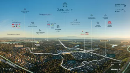 Sanctuary Residences - 157 Sanctuary Drive & 55 Wadeville Street, Heathwood QLD 4110 - Heathwood