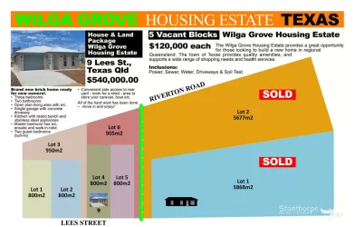 Wilga Grove Housing Estate - 3-17 Lees Street, Texas QLD 4385 - Texas QLD 4385