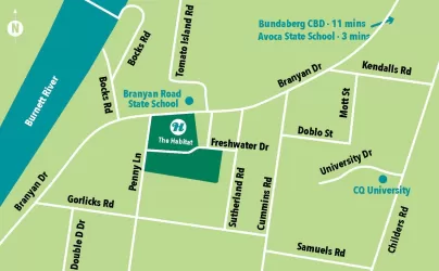 The Habitat Estate - Freshwater Drive, Branyan QLD 4670 - Branyan