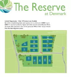 The Reserve Estate - 9000 Kearsley Road, Denmark WA 6333 - Denmark