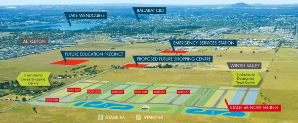 Winter Valley Rise Estate - 235 Ballarat-carngham Road, Delacombe VIC 3356 - Delacombe