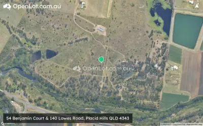 54 Benjamin Court & 140 Lowes Road, Placid Hills QLD 4343 - Placid Hills QLD 4343