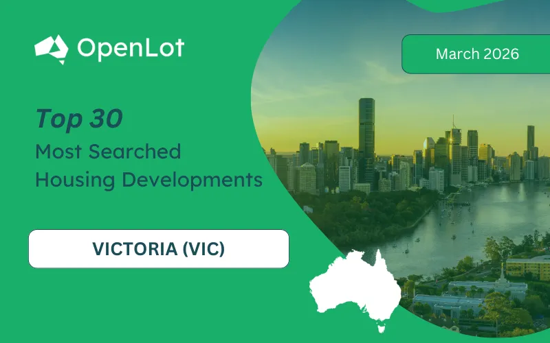 Victoria: Top 30 Most Searched Housing Developments (March 2026)
