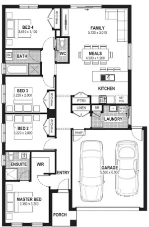 Alto Ballarat Estate - Winter Valley - Lot 107 Floorplan