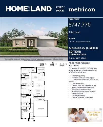 Arcadia Estate - Officer - Lot 3243