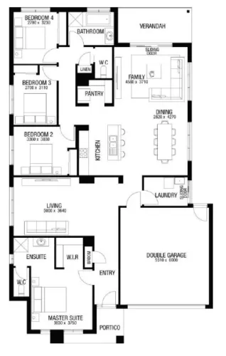 Arcadia Estate - Officer - Lot 3244 Floorplan