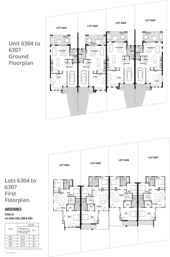 Ardennes Estate - Edmondson Park - Lot 6305 Floorplan