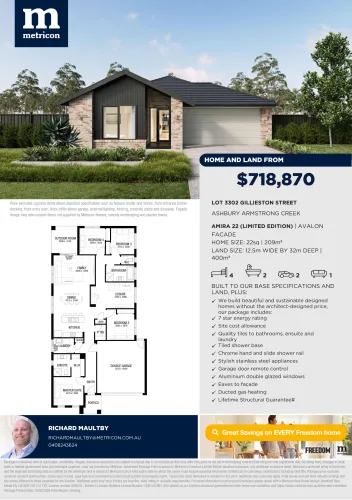 Ashbury Estate - Armstrong Creek - Lot 3302