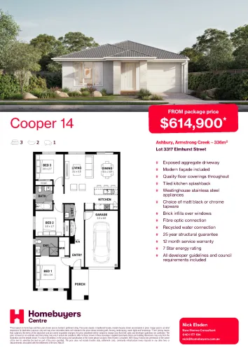 Ashbury Estate - Armstrong Creek - Lot 3317