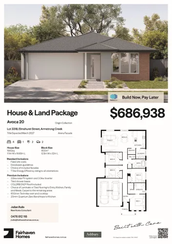Ashbury Estate - Armstrong Creek - Lot 3318