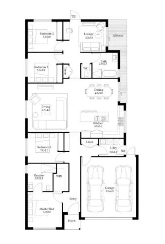 Bellarine Views Estate - Clifton Springs - Lot 14 Floorplan