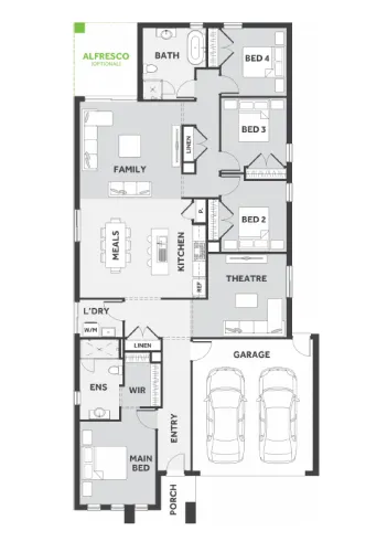 Berwick Waters Estate - Clyde North - Lot 2029 Floorplan