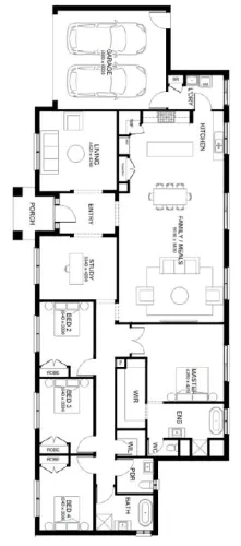 Bloomfield Warragul Estate - Nilma - Lot 117 Floorplan