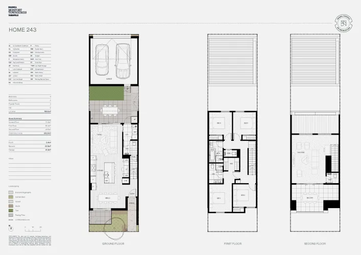 Bradmill - Yarraville - Lot 243 Floorplan