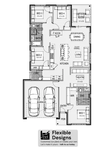 Broadstead Estate - Kilmore - Lot 309 Floorplan