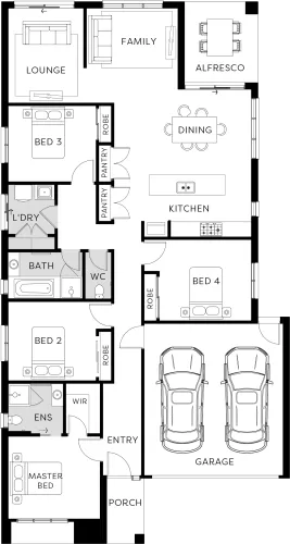Coastal Vines Estate - Ocean Grove - Lot 2 Floorplan
