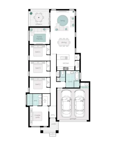 Complete by McDonald Jones at Forest Reach - Huntley  - Lot 131 Floorplan