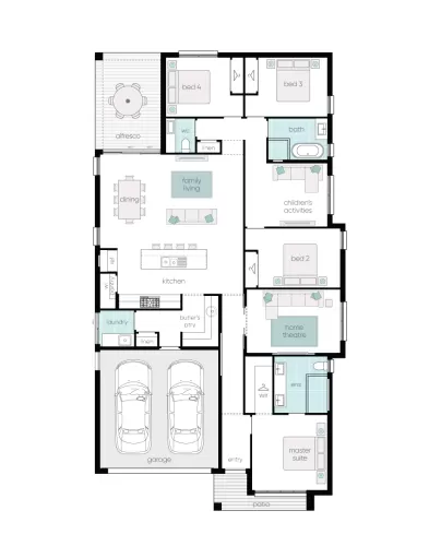 Complete by McDonald Jones at Forest Reach - Huntley  - Lot 262 Floorplan