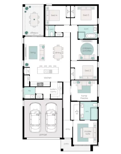 Complete by McDonald Jones at Appin Grove - Appin - Lot 204 Floorplan