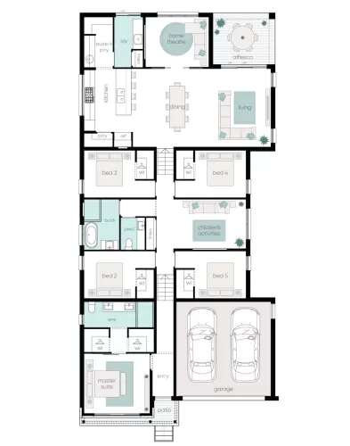 Complete by McDonald Jones at Mount Terry - Albion Park - Lot 503 Floorplan