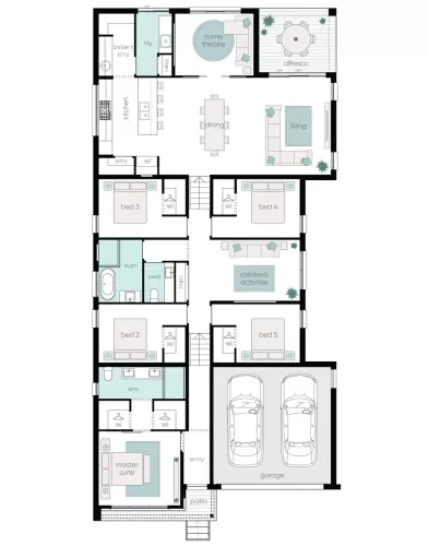 Complete by McDonald Jones at Mount Terry - Albion Park - Lot 504 Floorplan