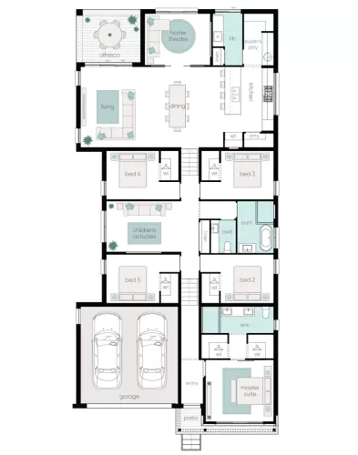 Complete by McDonald Jones at Mount Terry - Albion Park - Lot 505 Floorplan