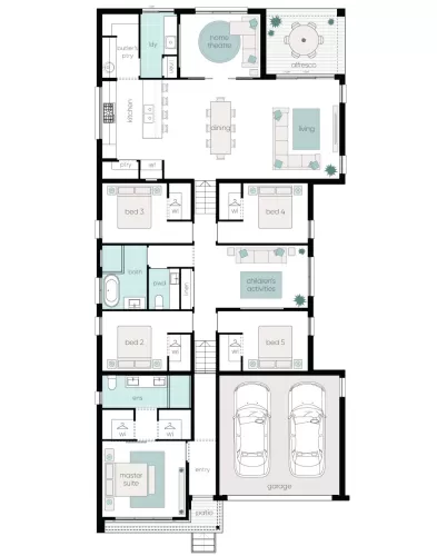 Complete by McDonald Jones at Mount Terry - Albion Park - Lot 506 Floorplan