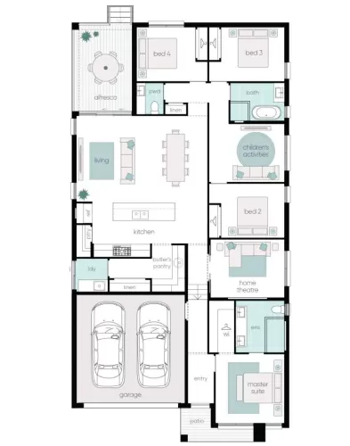 Complete by McDonald Jones at Mount Terry - Albion Park - Lot 515 Floorplan