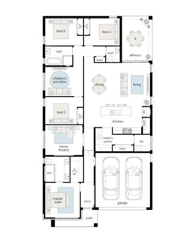 Complete by McDonald Jones at Sussex Inlet Golf Village - Sussex Inlet - Lot 1005 Floorplan