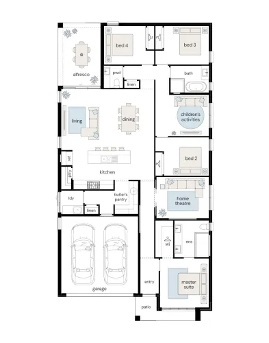 Complete by McDonald Jones at Sussex Inlet Golf Village - Sussex Inlet - Lot 238 Floorplan