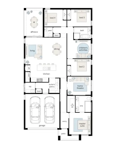 Complete by McDonald Jones at Sussex Inlet Golf Village - Sussex Inlet - Lot 276 Floorplan