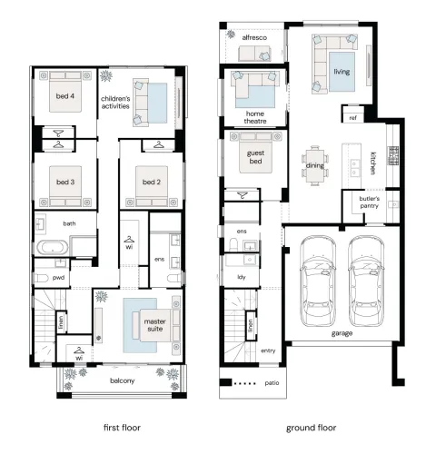 Complete by McDonald Jones at The Gables - Gables - Lot 2002 Floorplan