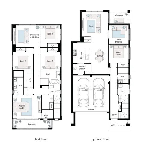 Complete by McDonald Jones at The Gables - Gables - Lot 2007 Floorplan
